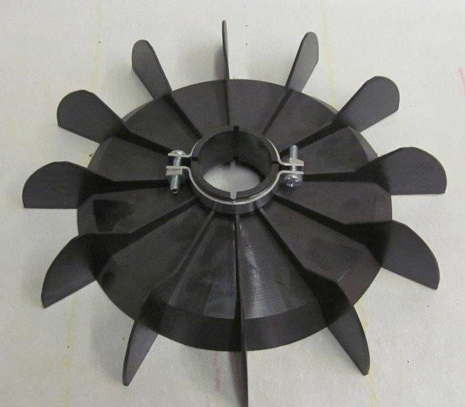 Electric Motor Cooling Fan Low Profile PLW Engineering