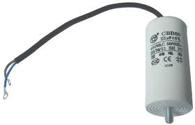 Motor Run Capacitors RP2 - 400/450 volts. (Flying Lead)