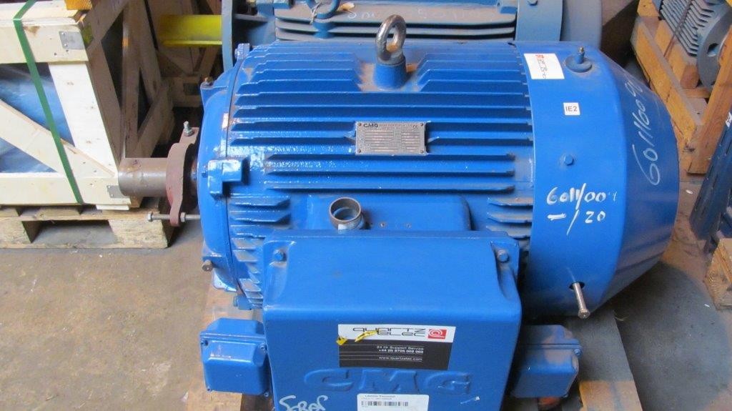 CMG 75kw 4 Pole PPA 250M 704 B3 Foot Mounted Cast Iron Three Phase