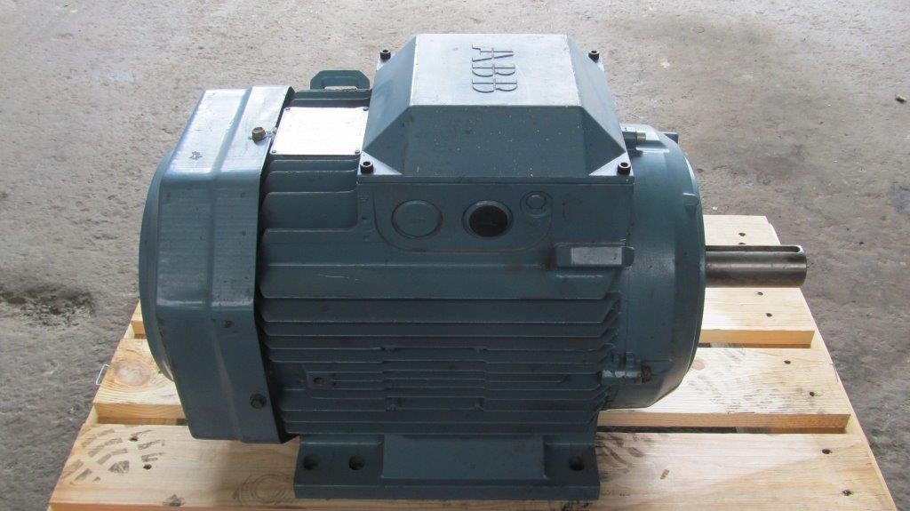 Used 11kw 6 pole B3 Foot mounted ABB Motor