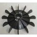 Electric Motor Cooling Fan Low Profile 
