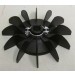 Electric Motor Cooling Fan Low Profile 